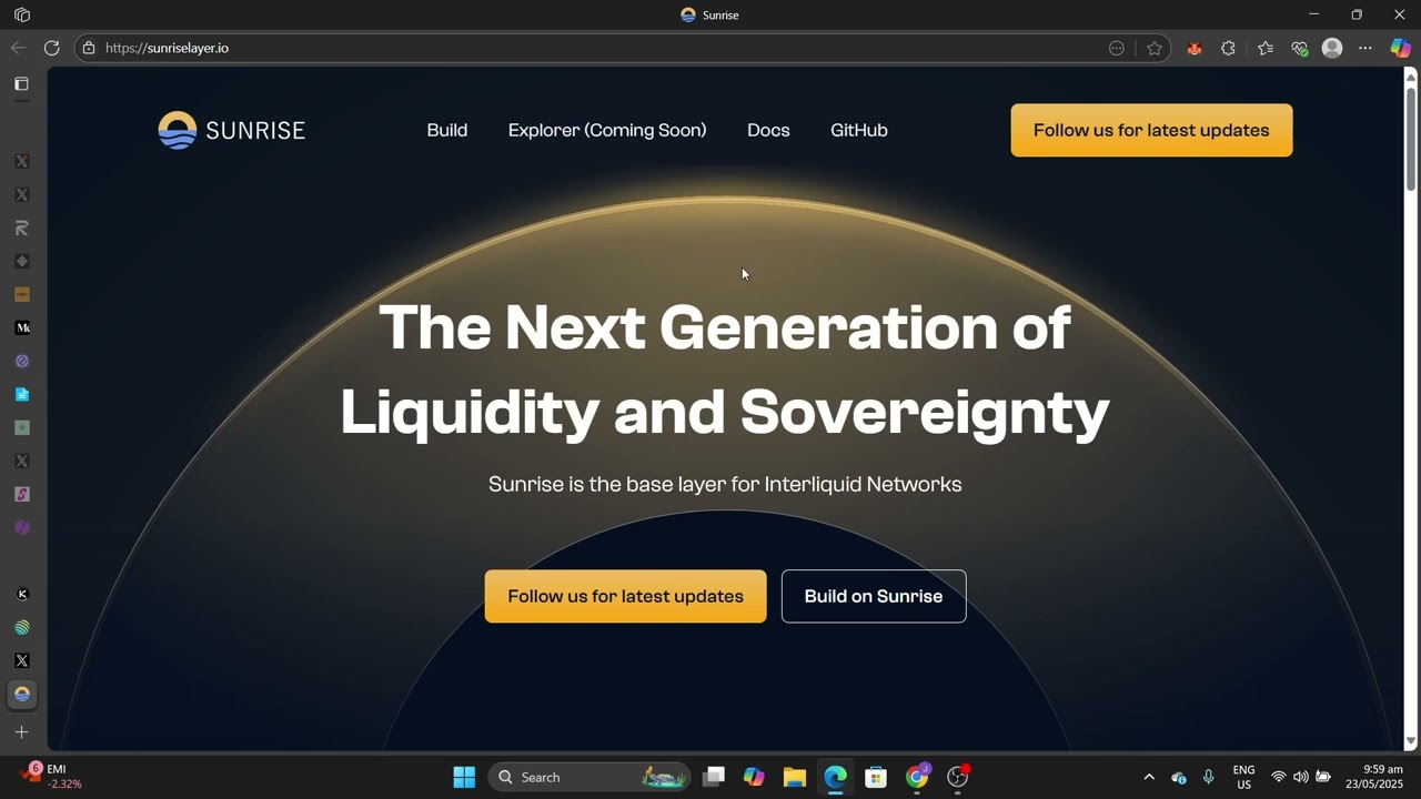 Sunrise Layer Airdrop. The Only Way To Get It Currently!