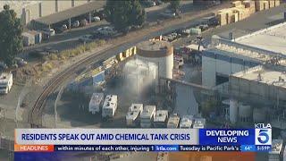 Residents speak out amid Garden Grove chemical tank crisis