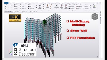 Multi-Storey Building In Tekla Structural Designer