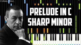 Rachmaninoff – Prelude in C-sharp Minor, Op. 3 No. 2 | Synthesia Piano Visualization