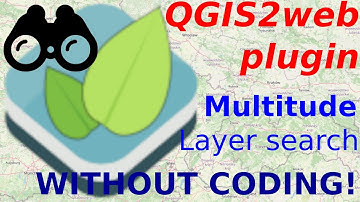 QGIS2Web plugin - search tool for multiple layers