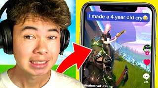 reacting to the FUNNIEST fortnite tik toks... (try not to laugh)