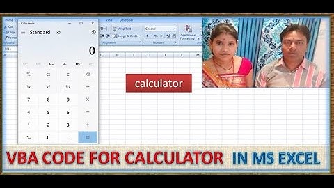 VBA CODE FOR CALCULATOR  IN MS EXCEL, USE CALCULATOR USING WITH EXCEL.