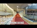 Worlds Largest Bicycle Parking Garage, Utrecht - 🇳🇱 Netherlands - 4K Cycling Tour