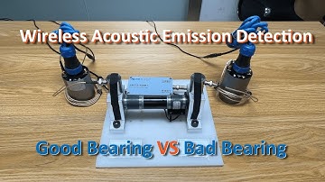 Rolling Bearing Monitoring Demo with IoT Acoustic Emission Device