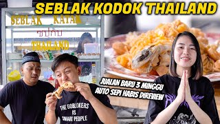 CWEK THAILAND JUALAN SEBLAK KODOK THAILAND. KLAIM SEBLAK DARI NEGARA NYA!