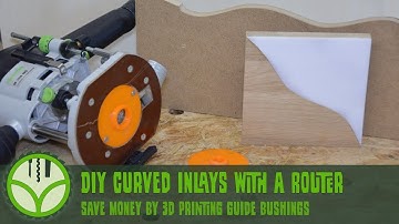 DIY curved inlays with a 3D printer