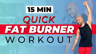 15mins Fat Burner Walk Workout for Weight Loss at Home