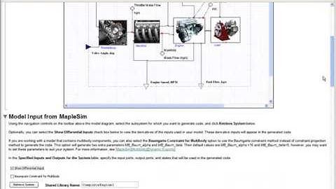 MapleSim: Seamless Connectivity to Real-Time Platforms LabVIEW Example