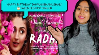 Radha (Official Video) Dhvani Bhanushali Reaction | Abhijit Vaghani | Kunaal Vermaa| Bhushan Kumar