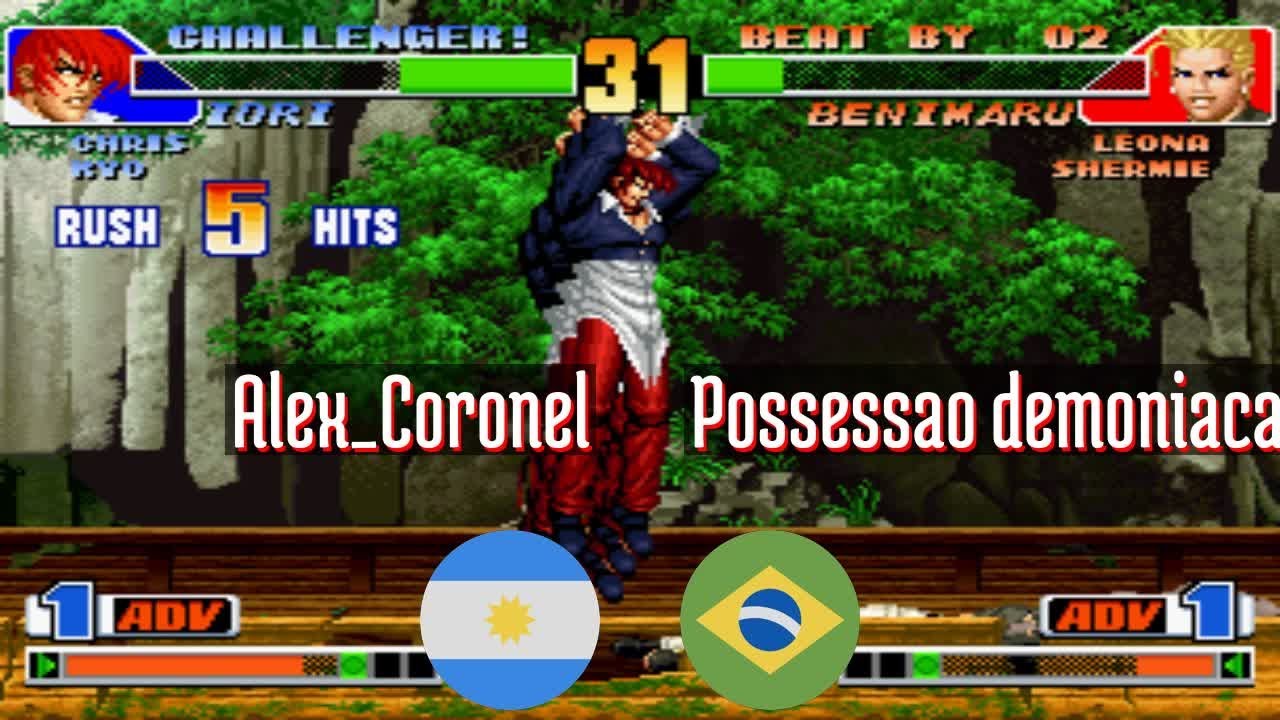 FT5 @kof98: Alex_Coronel (AR) vs Possessao demoniaca (BR) [King of ...