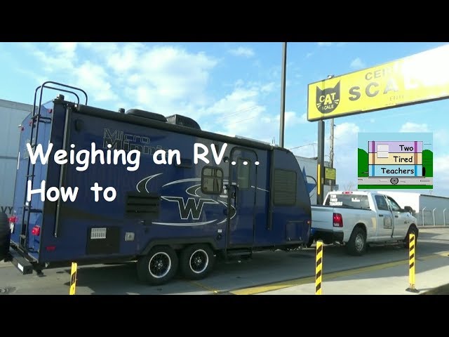 Weighing Your RV at a Truck Stop – Learn To RV