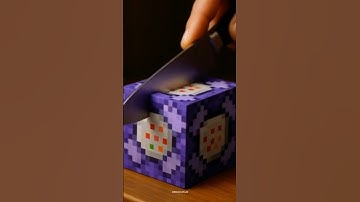 What’s Inside These Minecraft Blocks? 🔪🧱 ASMR)”