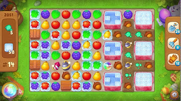 Gardenscapes Level 2051 With No Boosters