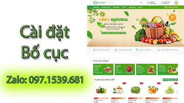 Video 3 - Hướng dẫn cài bố cục template blogspot Mew Yummy