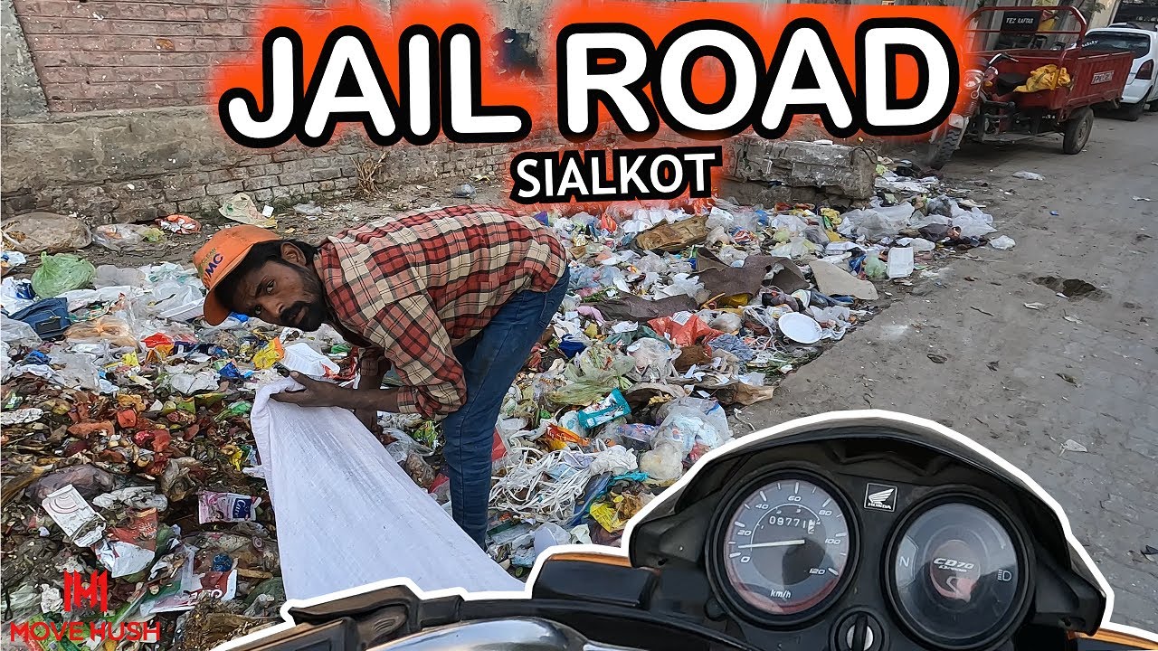 Riding DEEP Inside JAIL ROAD MOHALLA Sialkot | Pakistan Motorcycle Ride POV Tour