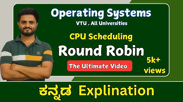 Round Robin |CPU Scheduling Technique in OS