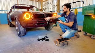 Só vai existir este Chevette no mundo . Montando as peças novas