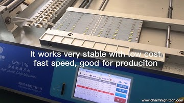 Laser Positioning SMD Pick And Place Machine LED 6000cph