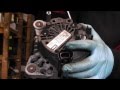 Valeo alternator repair,common problem brush change.
