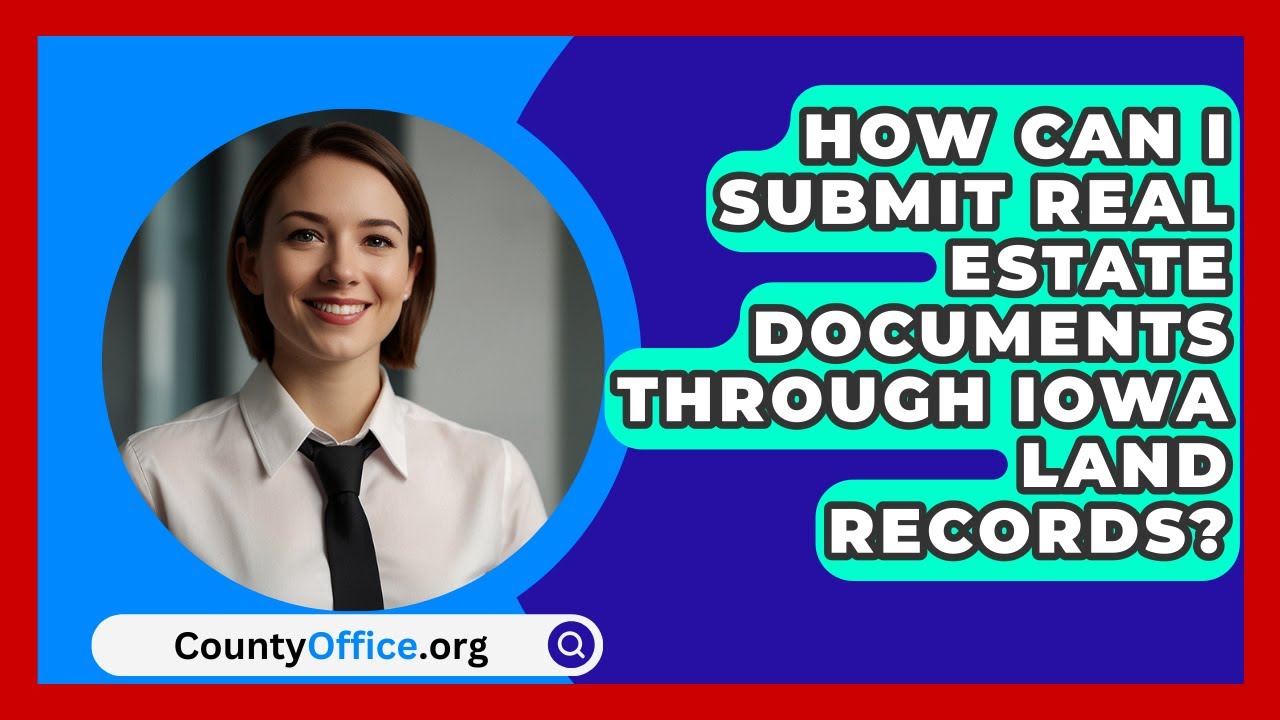How Can I Submit Real Estate Documents Through Iowa Land Records? | CountyOffice News