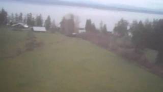 Zagi-60 HP first FPV flight!