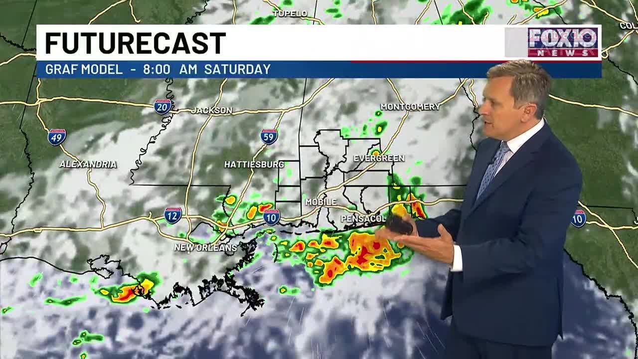 Rain chances increase through the end of the week - YouTube