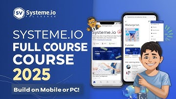 Systeme.io Full Course for Beginners (2025): Build Websites, Funnels & Automations on Mobile or PC