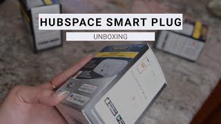 HUBSPACE SMART PLUG UNBOXING 