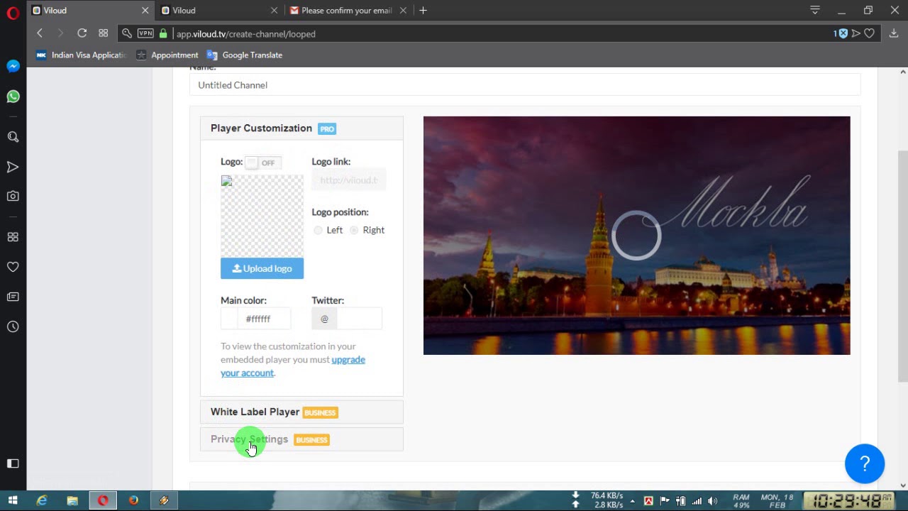 How to make a Free TV Channel