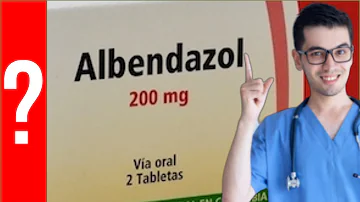 ¿Se debe tomar albendazol por la noche?