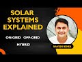 2. On-Grid vs Off-Grid vs Hybrid Solar Systems | Which One is Right for You?