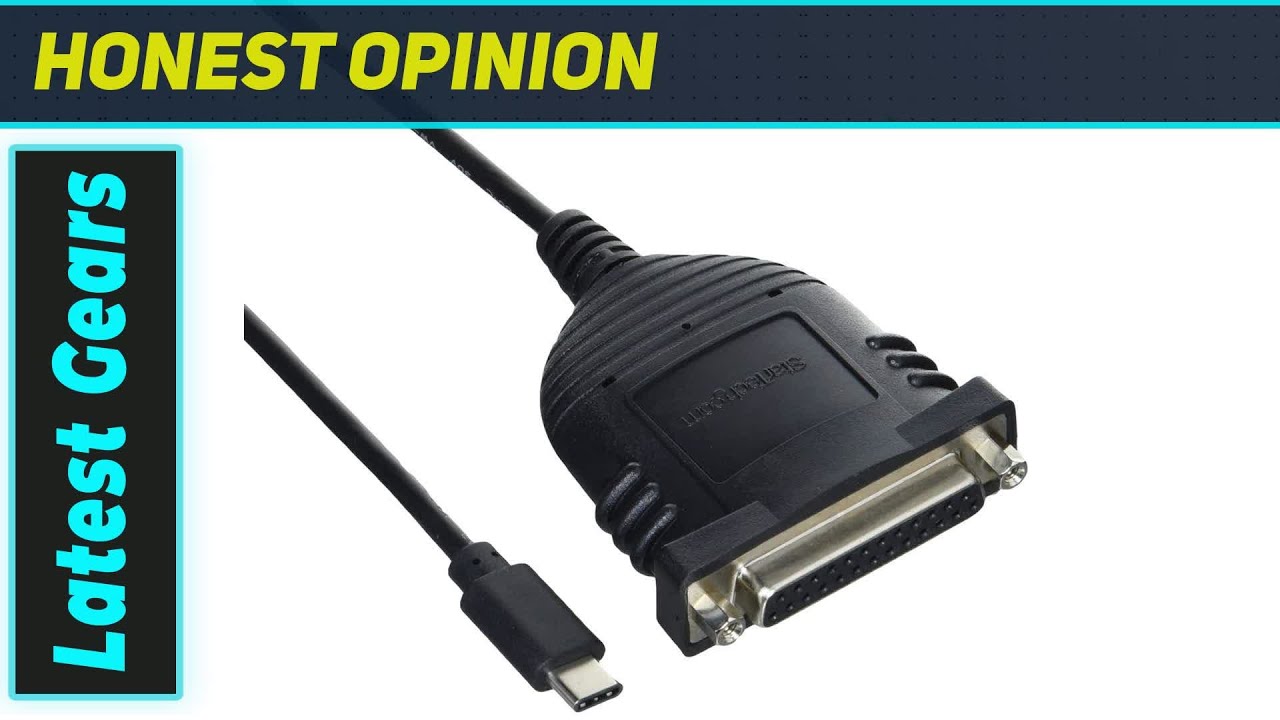 StarTech.com USB C to Parallel Printer Cable: The Ultimate Solution ...