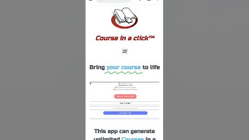 AI Course Generator #udemy #coursecreation #coursecreator