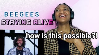 "UNBELIEVABLE‼️😨" BeeGees - "staying alive" first reaction