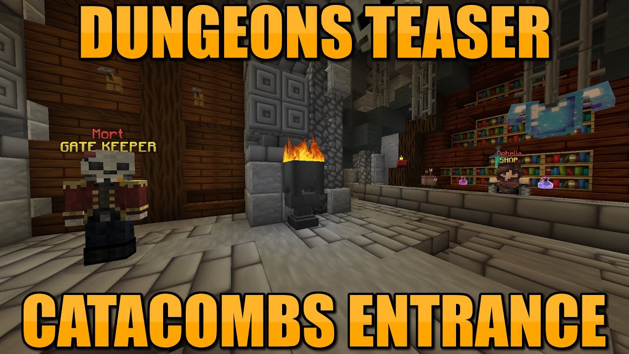 Catacombs Entrance Dungeons Teaser Hypixel SkyBlock YouTube catacombs-entrance-dungeons-teaser-hypixel-skyblock-youtube