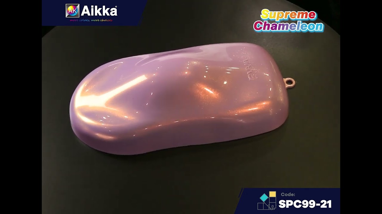Aikka Paint SPC99-21 Supreme Chameleon Colour Effect for Car Spray Painting. Colour Code : SPC99-21