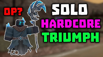 SOLO HARDCORE TRİUMPH WİTH NECROMANCER + EASY GUİDE | TDS Tower Defense Simulator