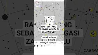 RASI BINTANG SEBAGAI NAVIGASI ZAMAN DULU"Langit sebagai peta, bintang sebagai kompas" #fyp