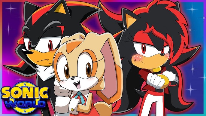 shadow the hedgehog and tails (sonic and 1 more) drawn by misuta710