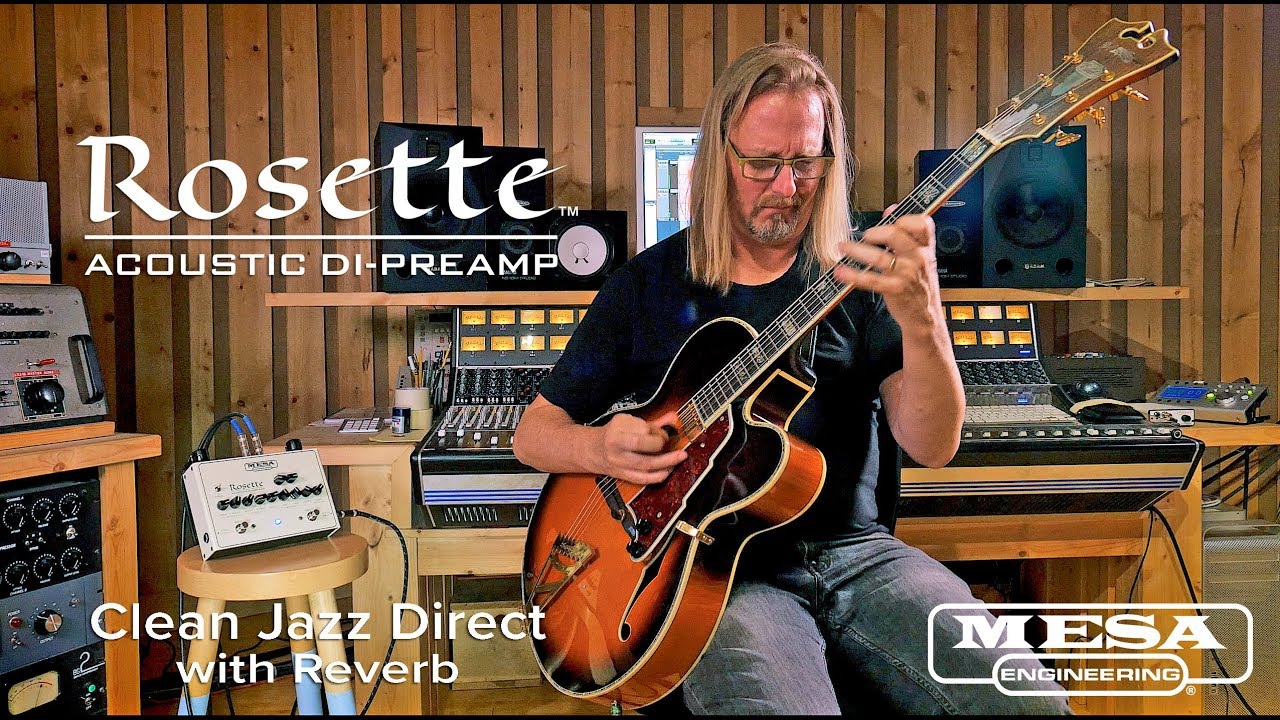 MESA/Boogie Rosette® DI Preamp - Clean Jazz with Reverb Direct