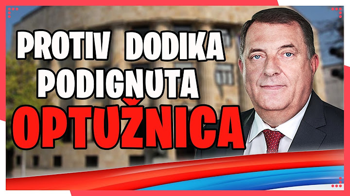 DODIK BI USKORO MOGAO U ZATVOR RADI NEGIRANJA GENOCIDA