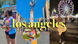 a week in my life in la 🌞 | wnba game, shopping at the grove, networking, weho pride + more!