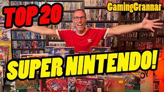 De 20 bästa spelen till Super Nintendo!  - Enligt DAVE!