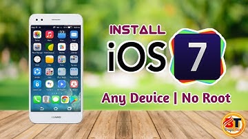 How to install iOS 7 Theme on any Huawei Phone