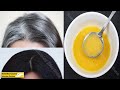 Convertir Las Canas En Cabello Negro - Usé Esta Mezcla Y Sólo Contiene 4 Ingredientes