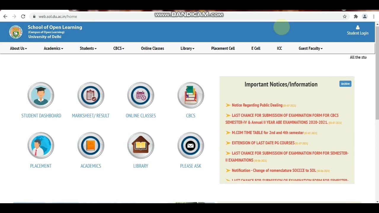 DU SOL study material available in sol campus sol du study material