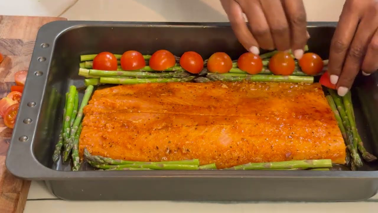 Healthy Salmon & Veggies | Full Recipe Revealed for your weeknight dinner