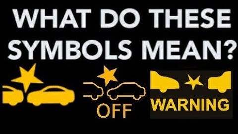 Forward Collision Warning (FCW) Light That Stays On | Pre-Collision System Malfunction Toyota