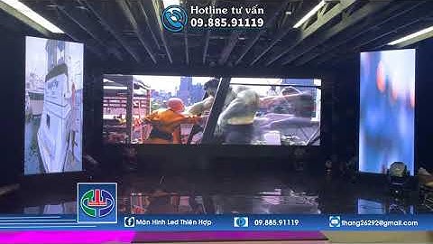 Thi công lắp đặt âm thanh ánh sáng màn hình led/sân khấu hiện đại - Lh: 0988591119 - 0972013892